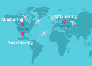 Nearshoring vs Offshoring